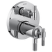 Brizo Brizo Litze: Tempassure Thermostatic Valve With Diverter Trim Handle Kit - T-Lever