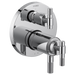 Brizo Brizo Litze: Tempassure Thermostatic Valve With Diverter Trim Handle Kit - T-Lever