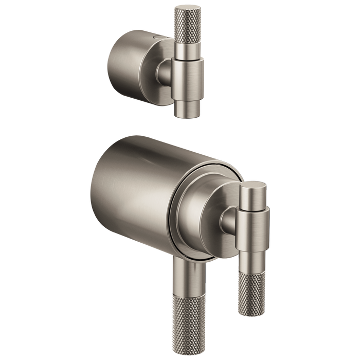 Brizo Brizo Litze: Tempassure Thermostatic Valve With Diverter Trim Handle Kit - T-Lever