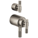 Brizo Brizo Litze: Tempassure Thermostatic Valve With Diverter Trim Handle Kit - T-Lever