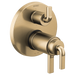 Brizo Litze: TempAssure Thermostatic Valve with Integrated Diverter Notch Lever Handle Kit