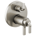 Brizo Litze: TempAssure Thermostatic Valve with Integrated Diverter Notch Lever Handle Kit