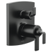 Brizo Allaria: TempAssure Thermostatic Valve Trim with Integrated Diverter Trim Twist Lever Handle Kit