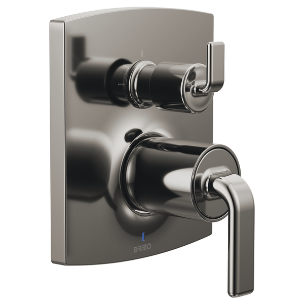 Brizo Allaria: Pressure Balance Valve with Integrated Diverter Trim Twist Lever Handle Kit