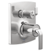 Brizo Allaria: Pressure Balance Valve with Integrated Diverter Trim Twist Lever Handle Kit