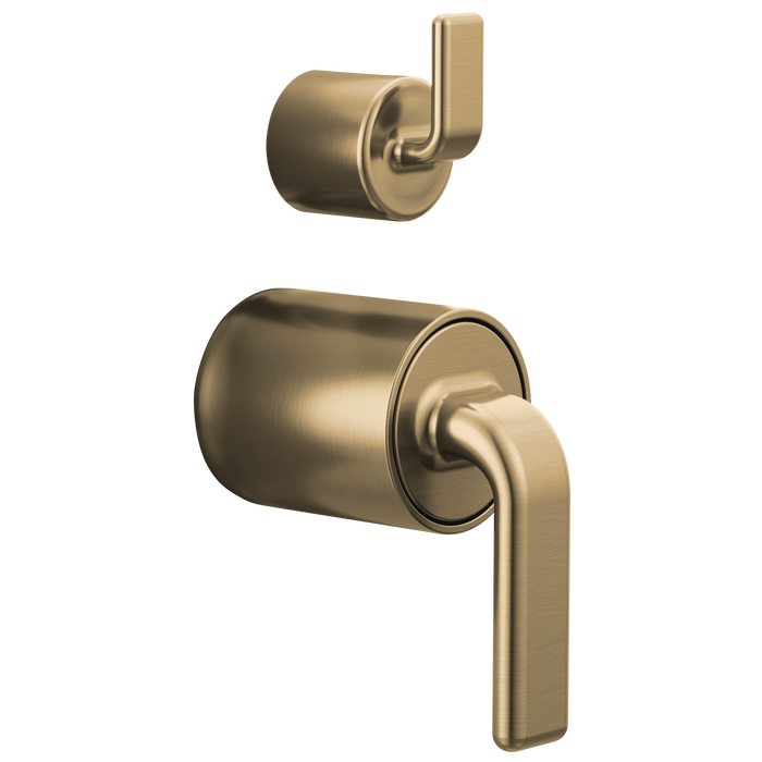 Brizo Allaria: Pressure Balance Valve with Integrated Diverter Trim Twist Lever Handle Kit