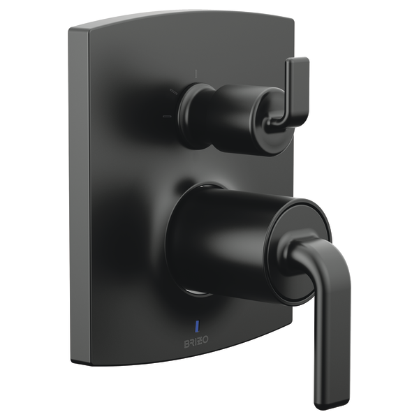 Brizo Allaria: Pressure Balance Valve with Integrated Diverter Trim Twist Lever Handle Kit