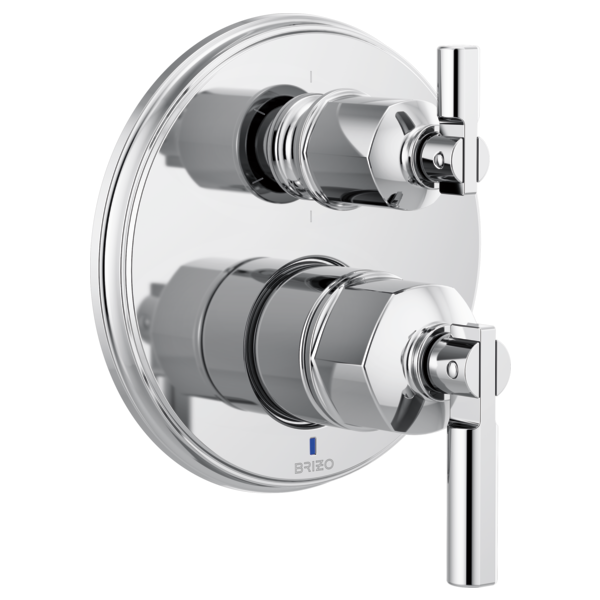 Brizo Invari™: Pressure Balance Valve with Diverter Trim Handle Kit - Lever