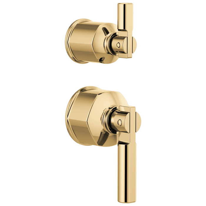 Brizo Invari™: Pressure Balance Valve with Diverter Trim Handle Kit - Lever