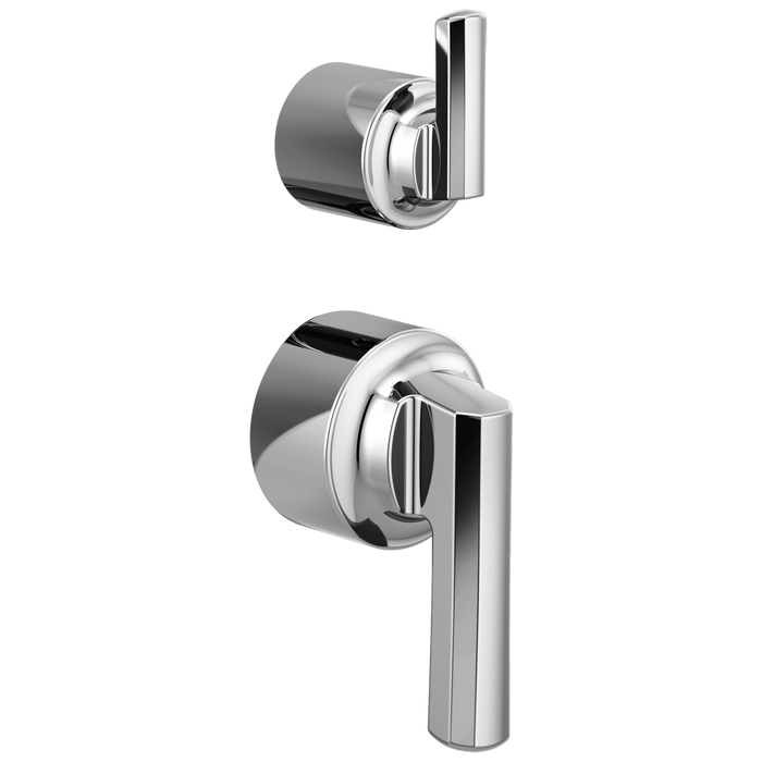 Brizo Levoir: Pressure Balance Valve with Integrated Diverter Trim Lever Handle Kit