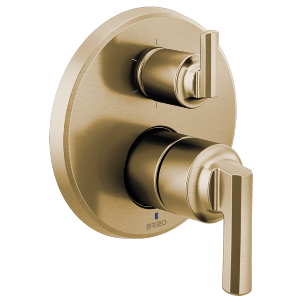 Brizo Levoir: Pressure Balance Valve with Integrated Diverter Trim Lever Handle Kit