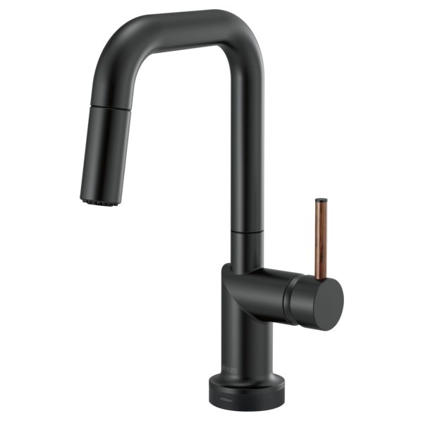 Brizo Odin: Pull-Down Faucet Wood Lever Handle