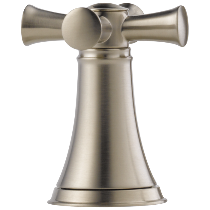 Brizo Baliza HX505 Widespread Lavatory Cross Handle Kit, brushed nickel