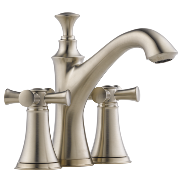 Brizo Baliza HX505 Widespread Lavatory Cross Handle Kit, brushed nickel - view 5