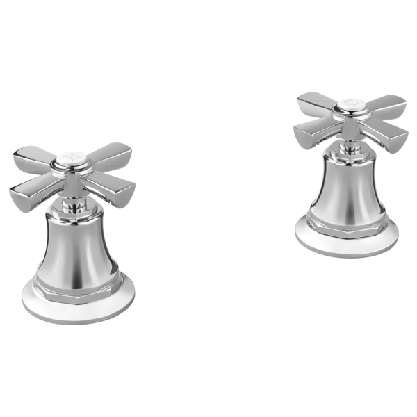 Brizo Rook: Widespread and Bidet Cross Handle Kit