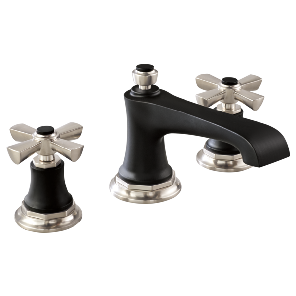 Brizo Rook: Widespread and Bidet Cross Handle Kit