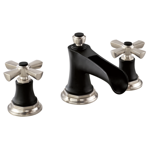 Brizo Rook: Widespread and Bidet Cross Handle Kit