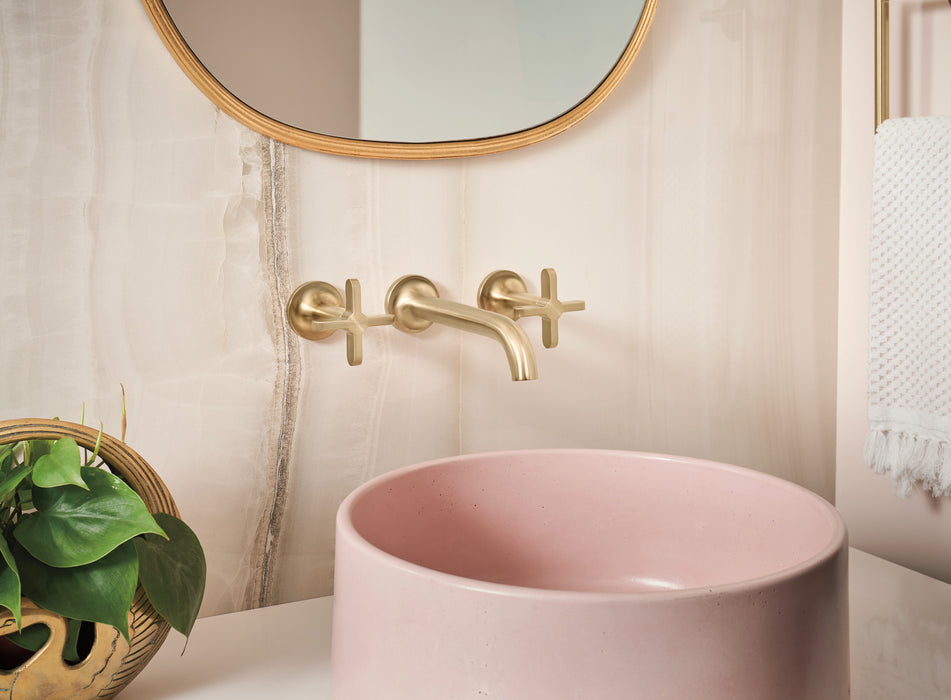 Brizo Jason Wu for Brizo:HX5875 Wall Mount Lavatory Cross Handles