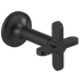 Brizo Jason Wu for Brizo HX5875 Wall Mount Lavatory Cross Handles, matte black 3