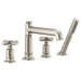 Brizo Invari HX676 Roman Tub Faucet Cross Handle Kit
