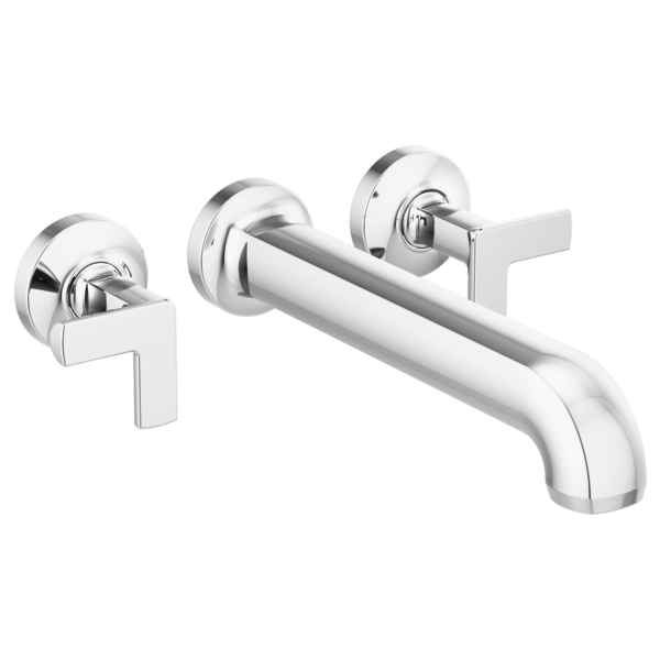 Brizo Kintsu HX70406 Two-Handle Wall Mount Tub Filler Cross Handle Kit