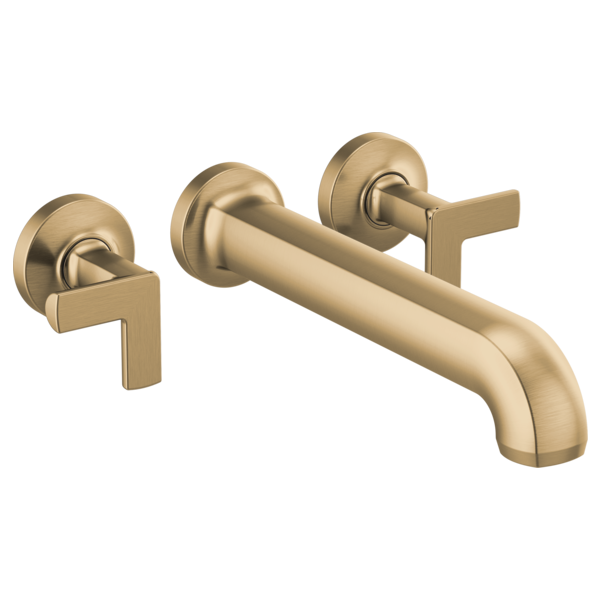 Brizo Kintsu HX70406 Two-Handle Wall Mount Tub Filler Cross Handle Kit