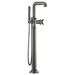 Brizo Invari HX7076 Single-Handle Floor Mount Tub Filler Cross Handle Kit