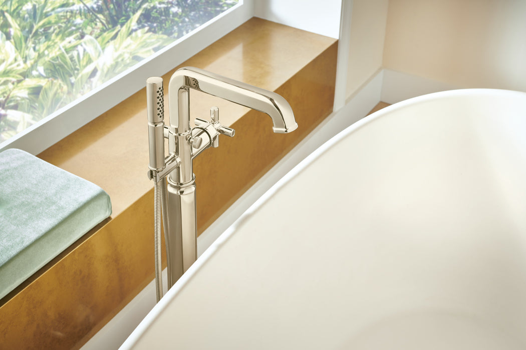 Brizo Invari™: Freestanding Tub Filler Handle Kit - Cross