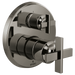 Brizo Levoir: Pressure Balance Valve with Integrated Diverter Trim Cross Handle Kit