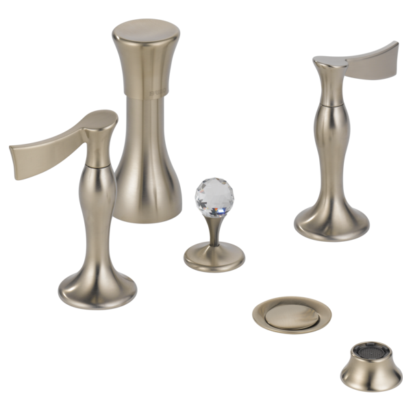 Brizo RSVP RP47958BN Swarovski Crystal Finial - Widespread/Bidet