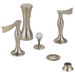 Brizo RSVP RP47958BN Swarovski Crystal Finial - Widespread/Bidet