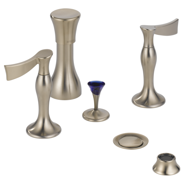 Brizo RSVP RP48903BN Blue Glass Finial - Widespread