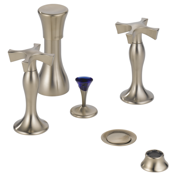 Brizo RSVP RP48903BN Blue Glass Finial - Widespread