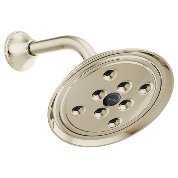 Brizo Brizo Universal Showering:RP62929PN 7" Classic Wall Mount Shower Arm And Flange