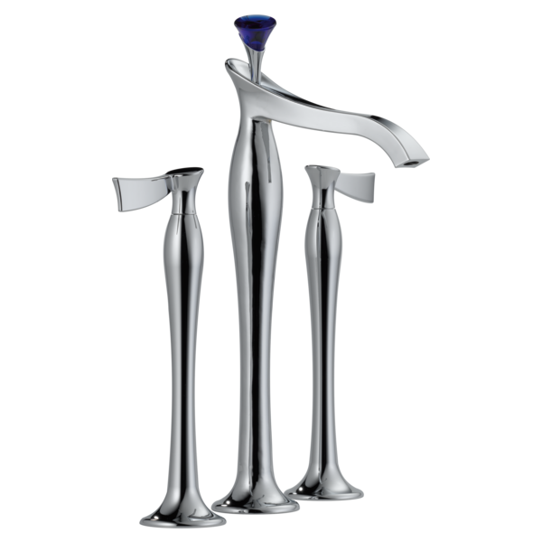 Brizo RSVP RP63256PC Blue Crystal Finial