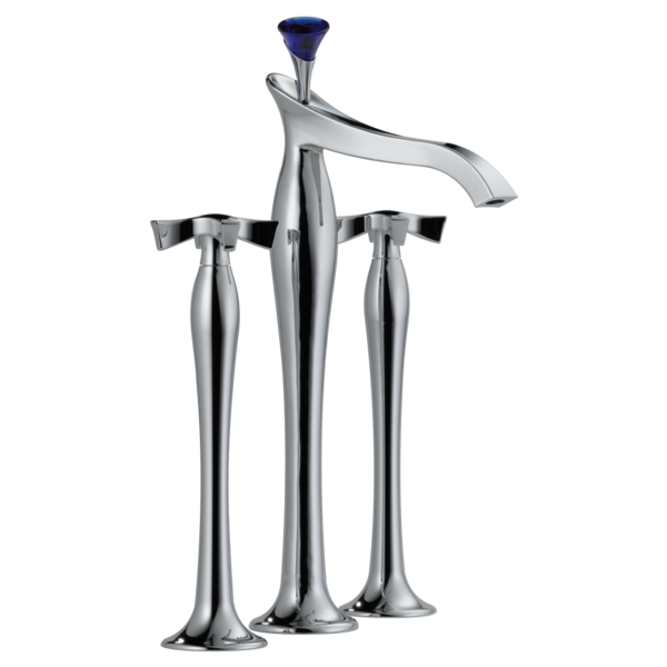 Brizo RSVP RP63256PC Blue Crystal Finial