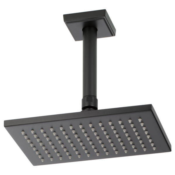 BRIZO Universal Showering:RP70764BL 6" Ceiling Mount Shower Arm And Square Flange