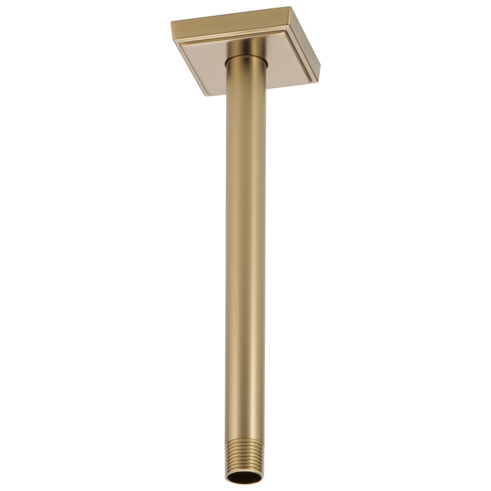 Brizo Brizo Universal Showering:RP70765GL 10" Ceiling Mount Shower Arm And Square Flange