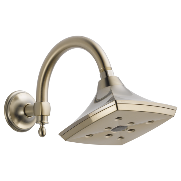 Brizo Essential Shower RP70909BN 10" Classic Wall Mount Shower Arm And Flange