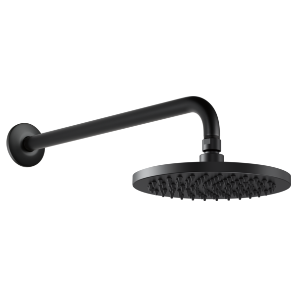 BRIZO Universal Showering:RP71648BL 16" Linear Round Wall Mount Shower Arm And Flange
