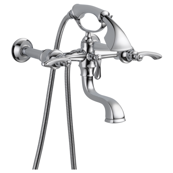 Brizo Brizo Traditional RP73764PC Wall Mount Tub Filler Unions
