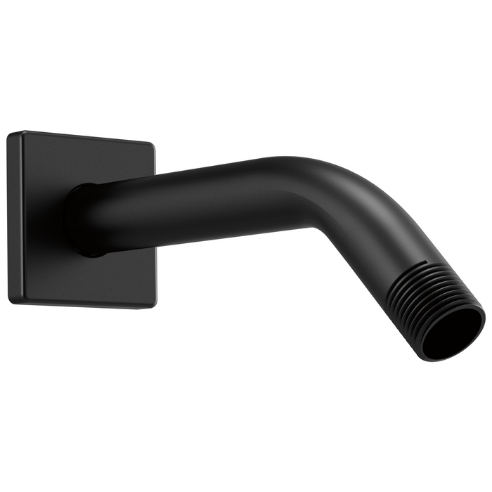 BRIZO Universal Showering:RP74448BL 7" Linear Square Wall Mount Shower Arm And Flange