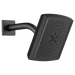 BRIZO Universal Showering:RP74448BL 7" Linear Square Wall Mount Shower Arm And Flange