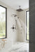 Brizo RP74448BNX 7" Linear Round Wall Mount Shower Arm And Flange
