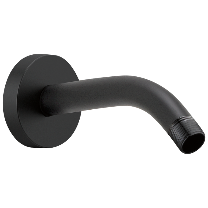 BRIZO Universal Showering:RP74751BL 7" Linear Round Wall Mount Shower Arm And Flange