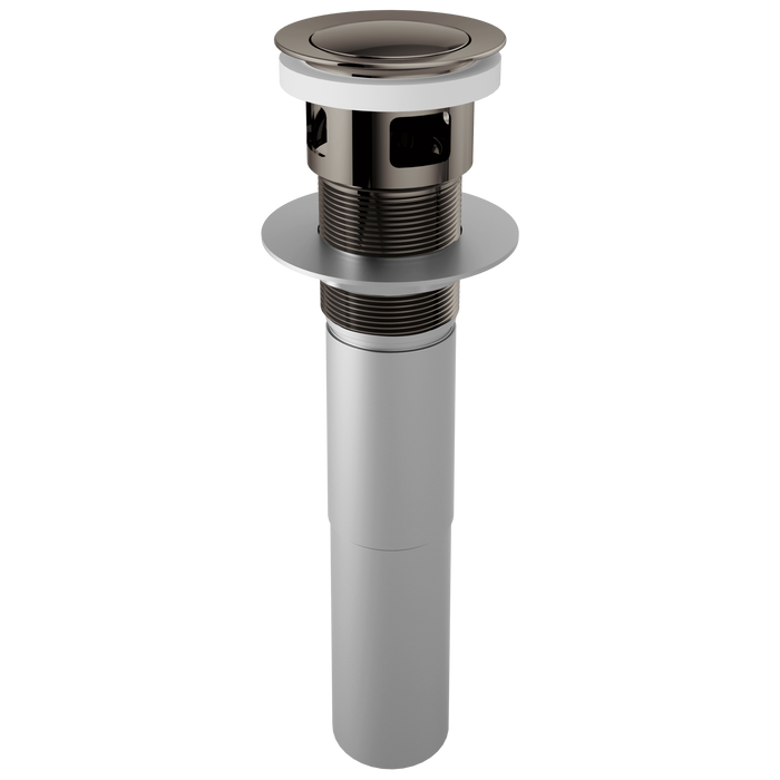 Brizo RP81628BNX Push Button Pop-Up Lavatory Drain With Overflow