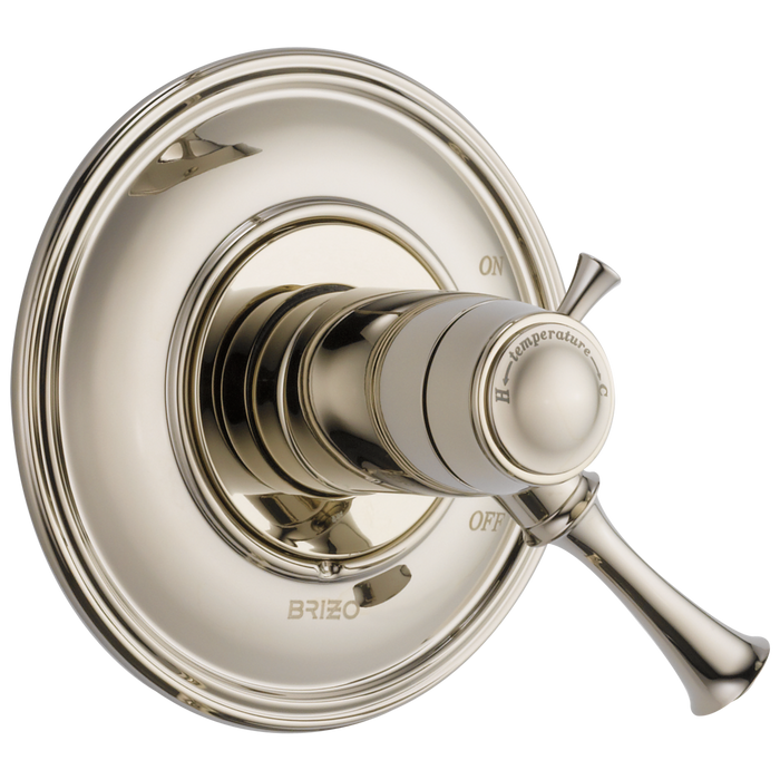 Brizo Baliza T60005 Tempassure Thermostatic Valve Only Trim, polished nickel