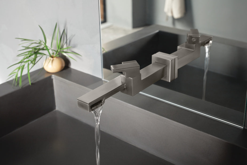 Brizo Frank Lloyd Wright T65722LF Single-Handle Wall Mount Lavatory Faucet 1.2 GPM
