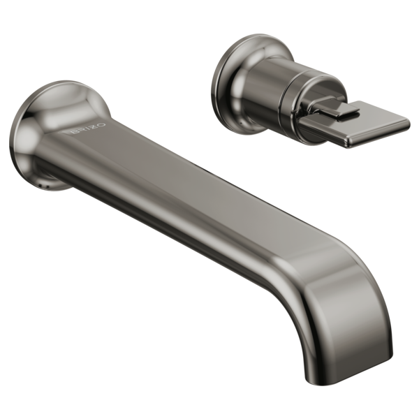 Brizo Allaria: Two-Hole, Single-Handle Wall Mount Lavatory Faucet - Less Handle 1.2 GPM