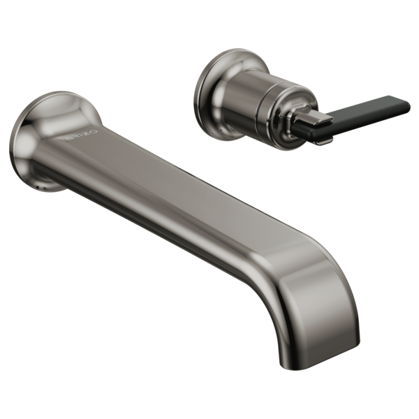Brizo Allaria: Two-Hole, Single-Handle Wall Mount Lavatory Faucet - Less Handle 1.2 GPM